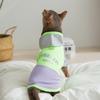 Katzenkleidung Frühling und Sommer kühl Kapuzen-Traktion Sonnenschutzkleidung blau Katze haarlos Katze Kätzchen Welpe Outdoor-Katzenkleidung
