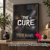 Custom Name The Cure 5D Diamond Painting Personalized Full Drill Diamond Art Kit Gift