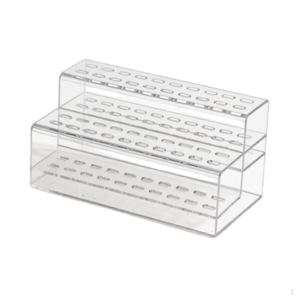 Wimpernpinzettenhalter Acryl Praktische Aufbewahrungshalterung Wimpernverlängerung Zubehör Displayständer für