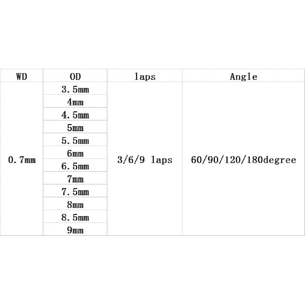 Wre Diameter 0.8mm Right-handed Single Button Torsion Spring V-shaped Spring Torsion Spring Angle 180/120/90/60 Degree