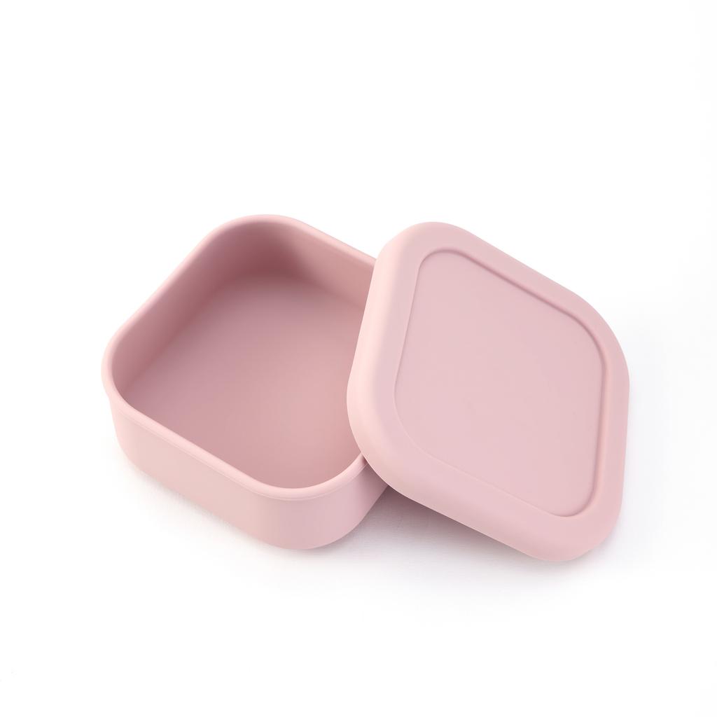 Color Kids 1PCS Silicone Lunch Box Microwave Safe BPA Free Food Storage Keeping Fresh Snack Bento For Outdoor Picnic Tableware