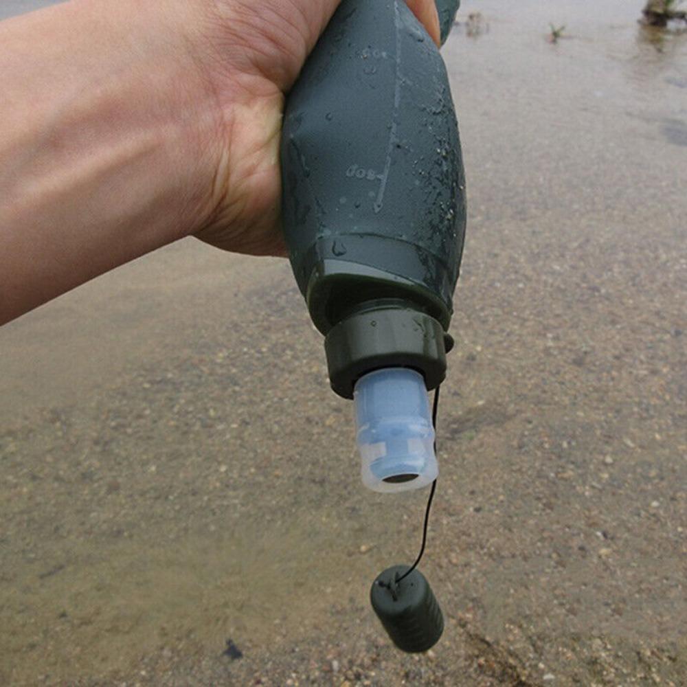 Modrý/Zelený Vodní Vak Přenosný TPU 250ml/500ml Skládací Vodní Kelímek Opakovaně Použitelné Vodní Vaky Venku