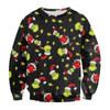 Men's Casual Fashion Printed Round Neck Pullover Sweatshirt