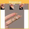 Übergroße Perlenohrringe im Vintage-Stil für Damen Elegante und anspruchsvolle Ohrstecker