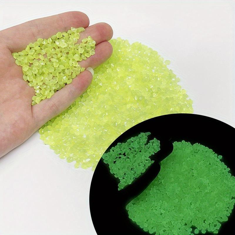 Luminous Sand Glow In Dark Stone Pebble Garden Yard Outdoor Path Lawn Decoration Fish Tank Aquarium Home DIY Decor 3-5mm