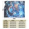 Cute Cartoon Squirtle Blankets Poke-Mon Flannel Awesome Warm Throw Blankets for Home Restaurant Spring Autumn