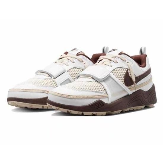 Travis Scott x Nike ZOOM Field JAXX “White/Light Chocolate” Unisex HQ3073-100