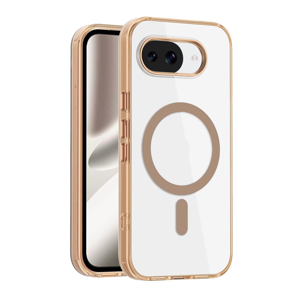 Clear Acrylic For Magnetic Case For Google Pixel 10 Pro XL 10A 9A Wireless Charging Shockproof Hard Bumper Cover