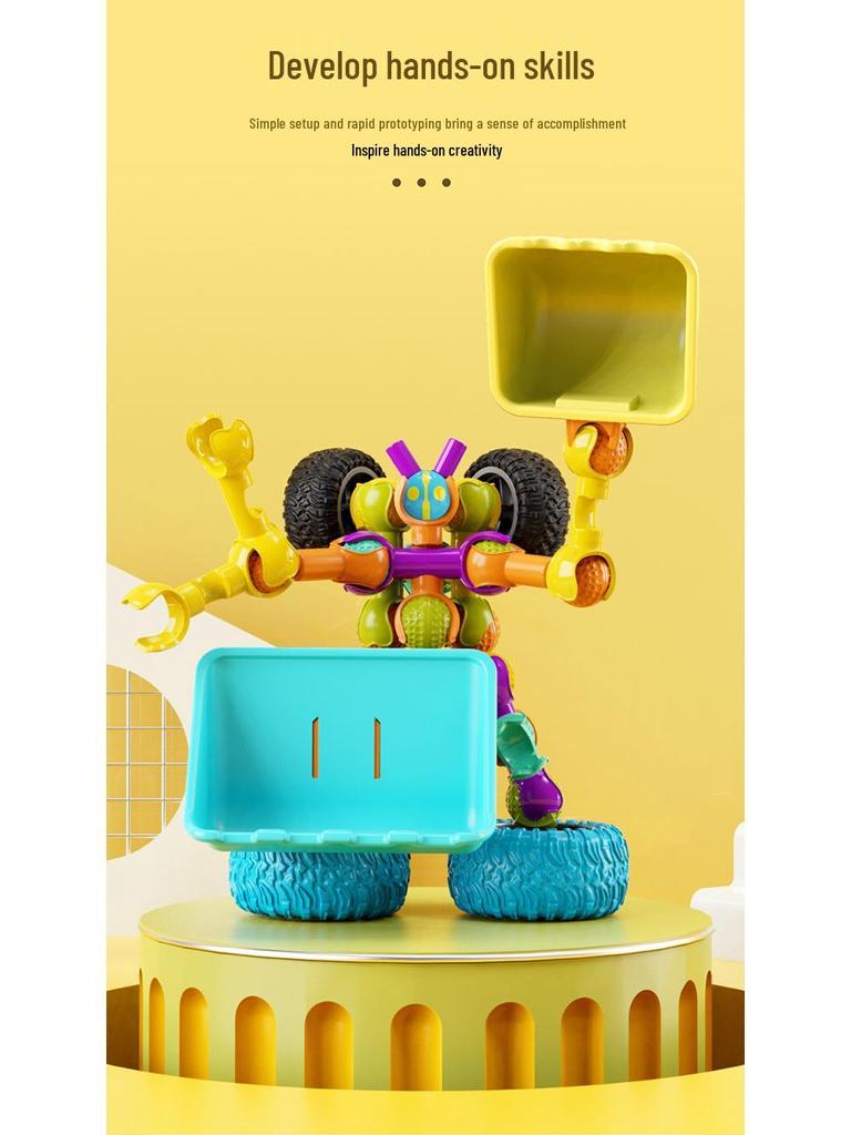 Multifunctional Children's Creative Building Blocks Toy Set