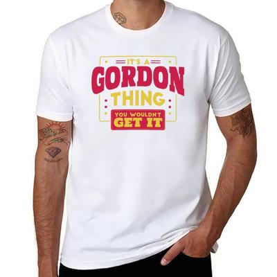 Gordon 1 TShirt Graphic T Shirts for Man T Shirts for Man Graphic Vintage TShirt