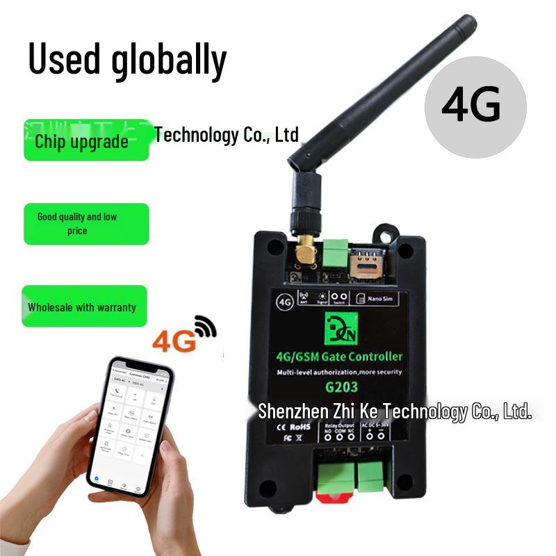 Global 4G GSM Remote Controller for Garage & Gate Access - Model G203