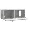 Wall Mounted TV Cabinet Concrete Grey 78.5 x 31 x 30 cm
