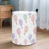 1pc Solid Color Balloon Dog Laundry Basket with Handle, Foldable Laundry Tub and Storage Organizer, Suitable for Apartments, Bathrooms, or Dorms, Laun