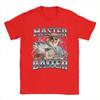 Oversize T-shirt Letni Mistrz Wędkowania Koszulki Wędkarskie Bawełniany T-shirt dla Mężczyzn Y2K Klasyczny Duży Rozmiar Krótki Rękaw Ubrania