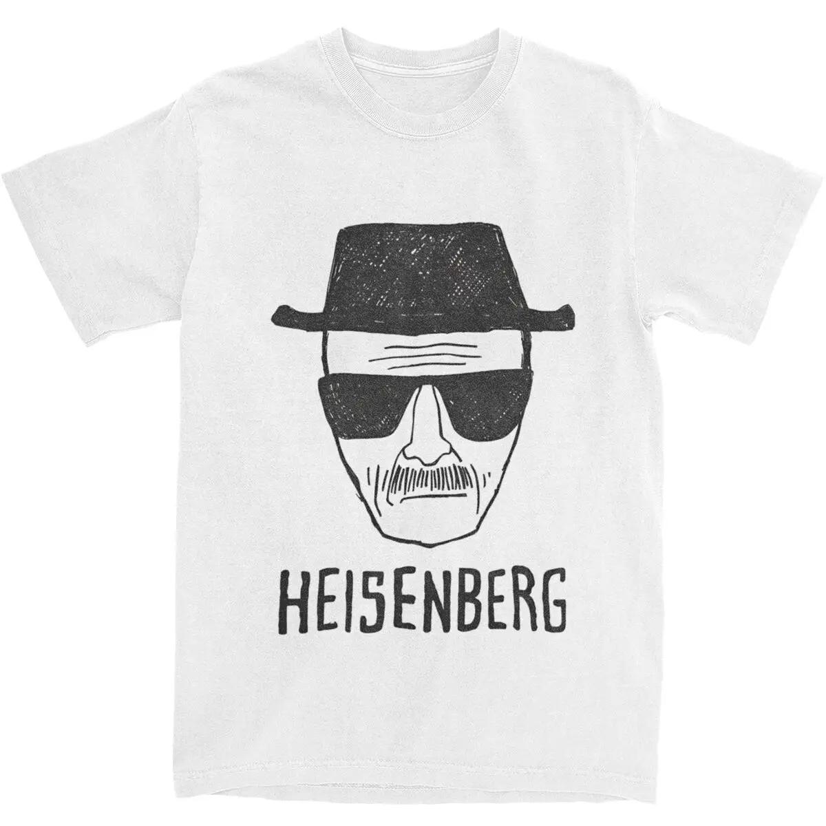 Breaking Bad Heisenberg T Shirt Hippie T Shirts Short Sleeve Y2K Casual Tshirt Beach 100% Cotton O-Neck Oversized Tees XXL