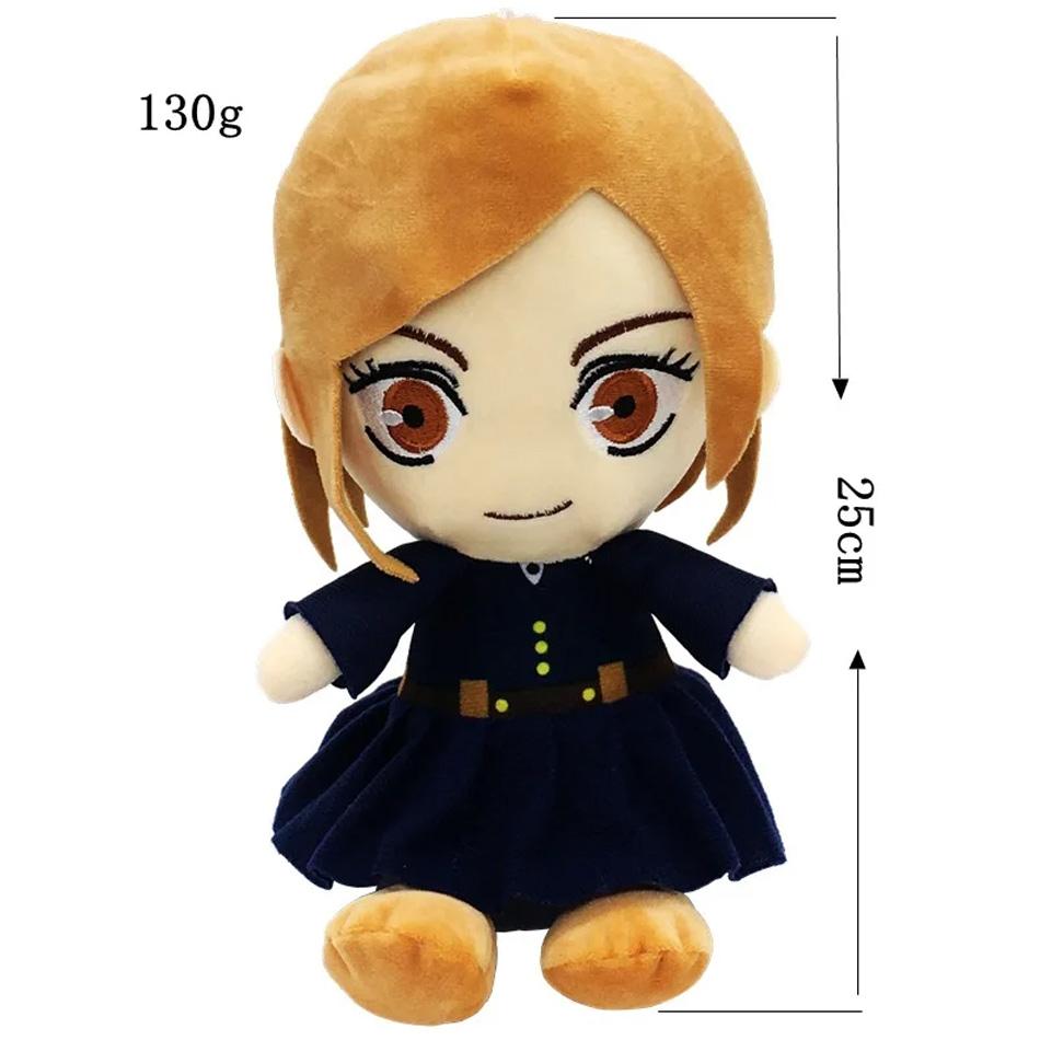 Jujutsu Kaisen Plush Satoru Gojo Fushiguro Megumi Itadori Yuji Inumaki Toge Anime Figure Stuffed Kawaii Doll Children's Gift Toy