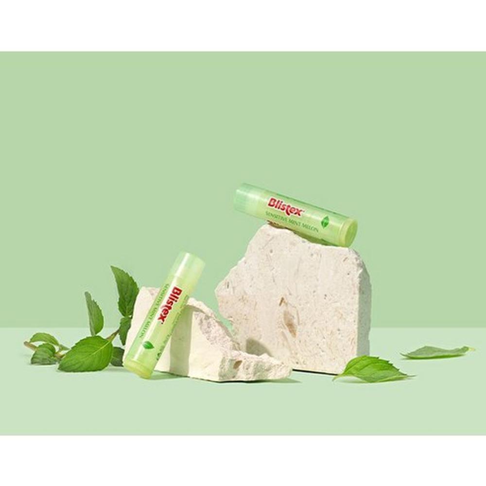 Blistex Sensitive Mint & Melon Lip Balm Gentle Care 4.25g (2pcs), Korean