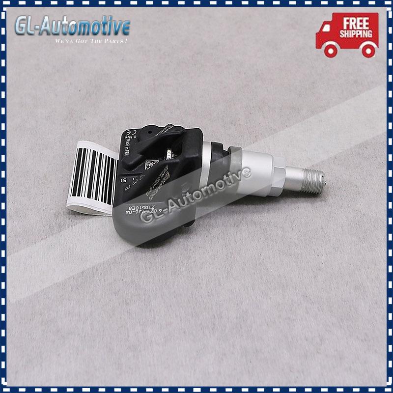 4 Piezas 6877936 TPMS 433MHZ Sensor de Presión de Neumáticos para BMW G30 G31 G38 F90 G32 G11 G12 G15 G01 G02 G05 G07