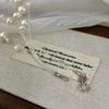 Vintage Necklace Fairy Natural Freshwater Pearl Heavy Industry Gypsy Collarbone Chain Multi-Double Evening Chain