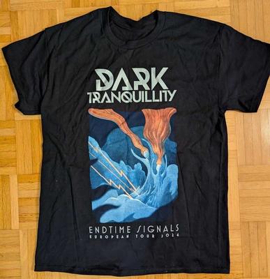 Dark Tranquility Endtime Signals European Tour 2024  T-shirt S To 5XL NE6132 Unisex T-Shirt