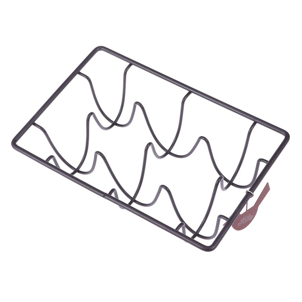 Buy 1pc 6 Compartments Wire Egg Tray Metal Iron Egg Dispenser Rack