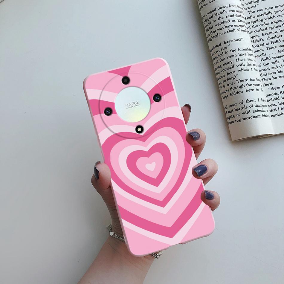 Case For Honor X9a X9b 5G Cover Silicone Soft Fashion Flower Back Shell Coque For Honor X9a X9b X9 a X 9 B 2023 Phone Case Funda