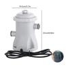 Energy Saving 16W Swimming Pool Water Pump 330 Gallon Flows Rate Quiet Operations Installation Set for Home Commercial