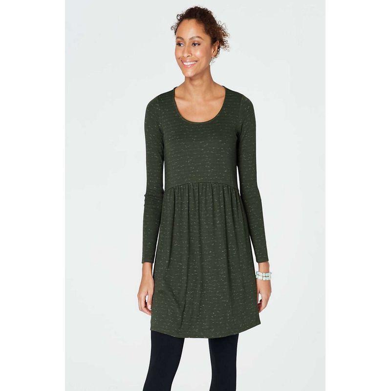 

Modal Cotton Fashion Chubby Girl Slimming Knitted Long Sleeves Dark Green L