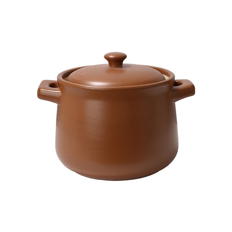 Traditional Large Capacity Ceramic Soup Pot