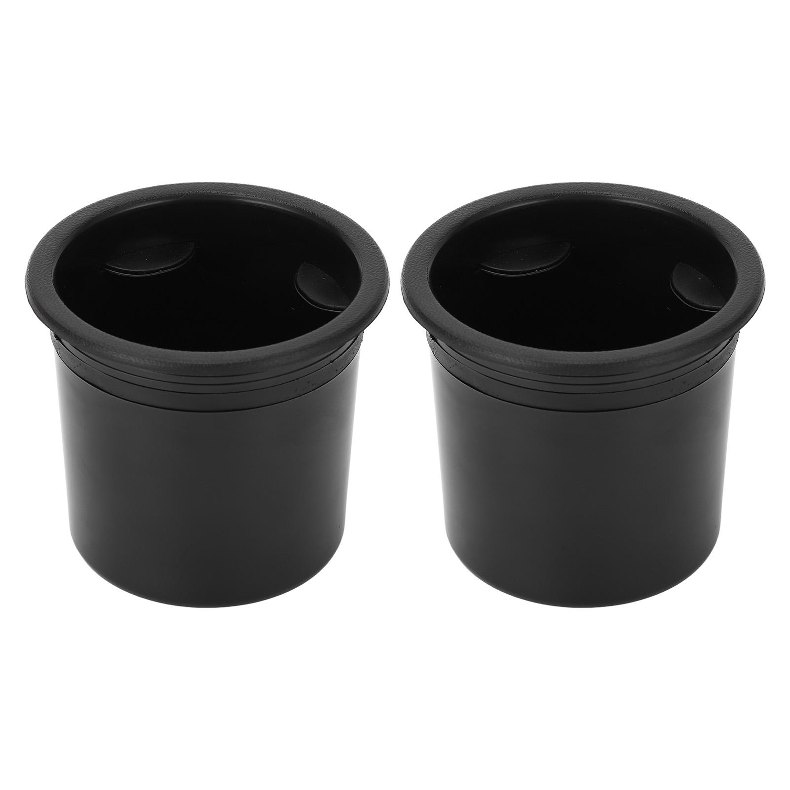 

2 шт. Вставка для подстаканника для автодома, пластиковая, непроливающаяся, сменная вставка для подстаканника для напитков, для лодок, кораблей, автомобилей, грузовиков