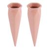 4Pcs Out/Indoor Terracotta Plant Watering Spikes Vacation Garden Stakes Self Irrigation Tools