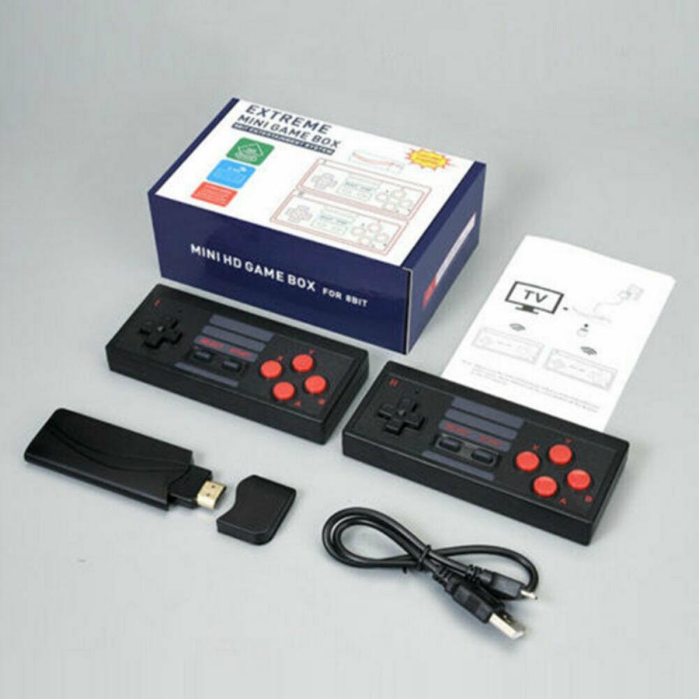 Herní konzole HDMI TV Mini HD Bezdrátová herní konzole s dvojitým ovládáním Nostalgická retro herní konzole