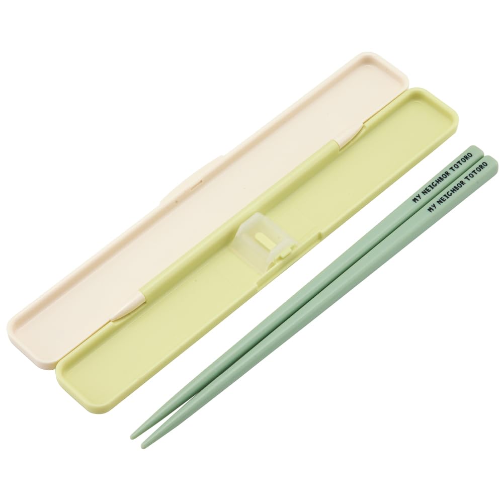 Skater Chopsticks and Chopstick Case My Neighbor Totoro Studio Adult Made in Set, Marching, Ghibli, 18cm, Antibacterial, Size, Japan, ABC3AG-A