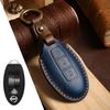 Genuine Leather Handmade Car Key Cover for Nissan