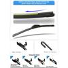 1x For BYD Seagull 2026 2026 2026 Dolphin Mini Accessories Natural Rubber Front Wiper Blades Windshield Windscreen Window Brush
