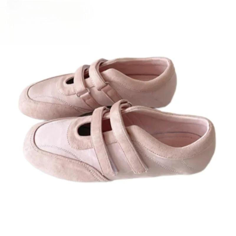 Flats Women Casual Sneakers Shoes Marie Janes Ballet Woman Sandals 2025 New Summer Loafers Elegant Dress Trend Zapatos De Mujer