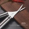 Stainless Steel Shrimp Peeler and Cleaner for Easy Shell Removal and Deveining