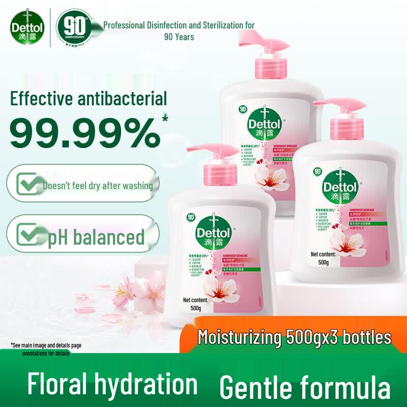 

Dettol Moisturizing Antibacterial Hand Wash