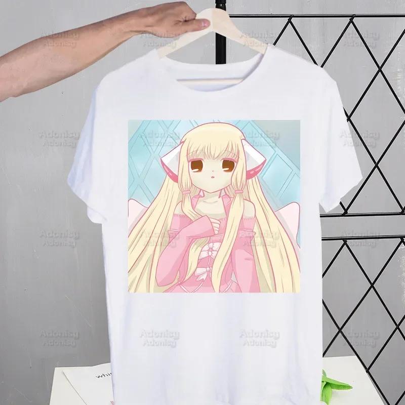 Chobits Chi Men's Tshirt Cute Printing Shirt Mens Fashion T-Shirt For Men Casual Tops Short Sleeve