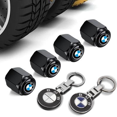 Tire Valve Stem Car Metal Keychain Style Wheel Air Valve Cover For 2 5 6 7 Series F20 G20 G30 X1 X3 X4 X5 X6 F15 G05 Sticker