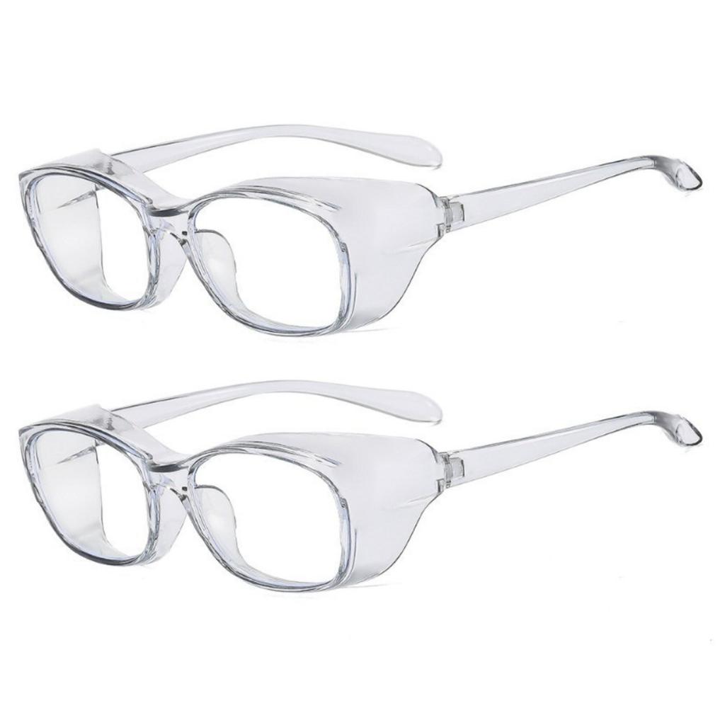 2 Stück Schutzbrillen Beschlagsfreie Schutzbrillen Blaulichtfilterbrillen Anti-Pollen-Brillen