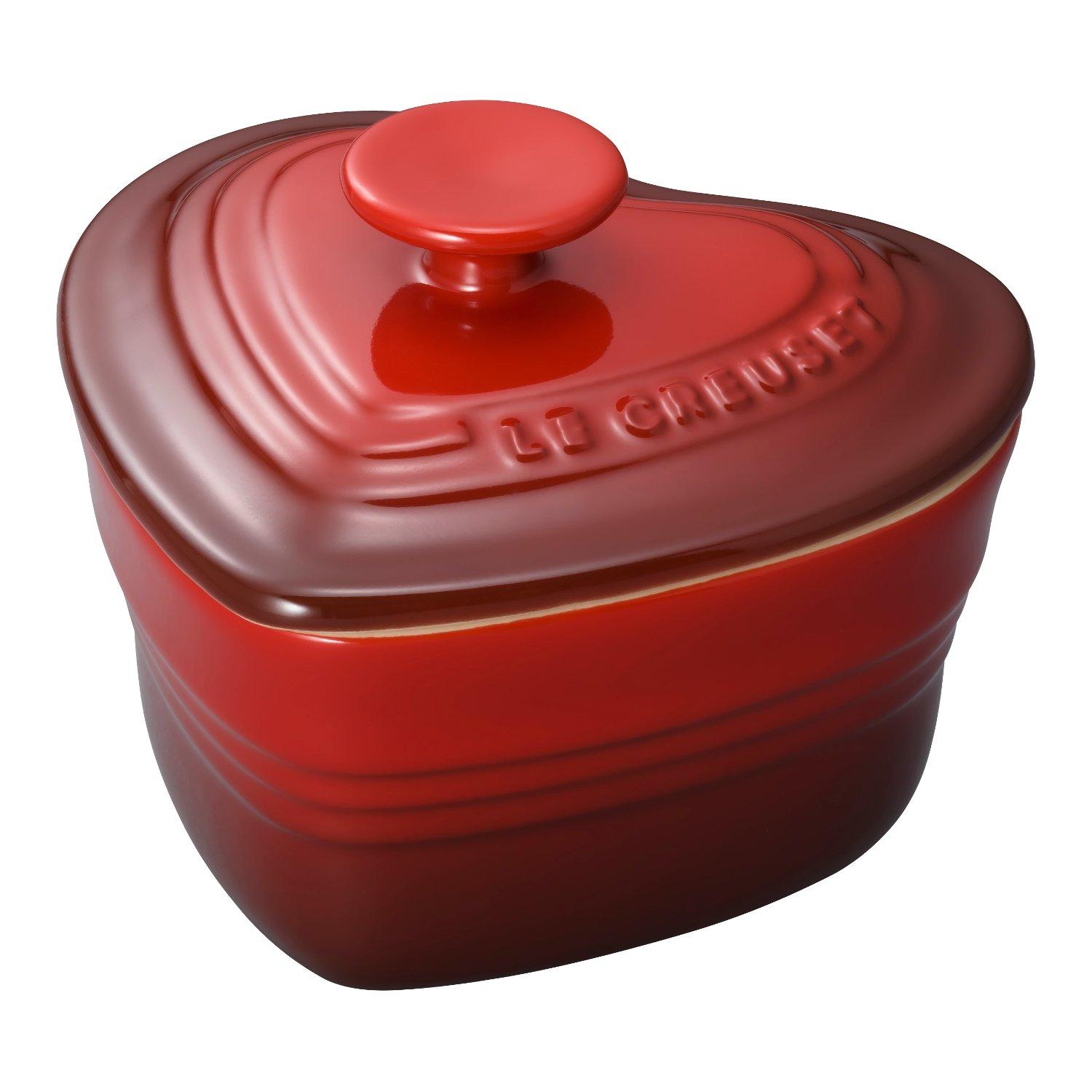 

Le Creuset Ramekins with Lid, Cherry Red