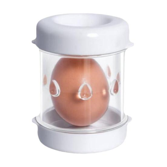 Hard Boiled Eggs Peeler Portable Easy Boiled Deviled Egg Shell Remover Cracker Tools Breakfast Prep Prop Kitchen Gadgets