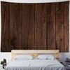 Vintage Stone Wall Tapestry Colorful Wooden Board 3D Brick Wall Art Decoration Wall Hanging Bedroom Living Room Home Decoration
