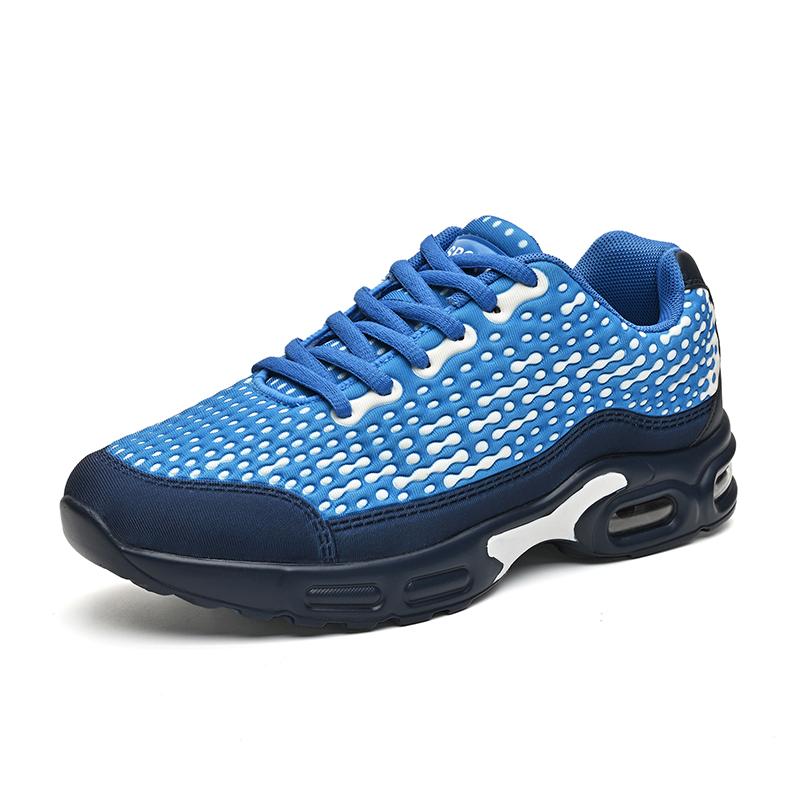 Fashion Sneakers for Men Comfort Air-cushion Running Sports Shoes Soft Sole Non-slip Trainers for Jogging Fitness Training