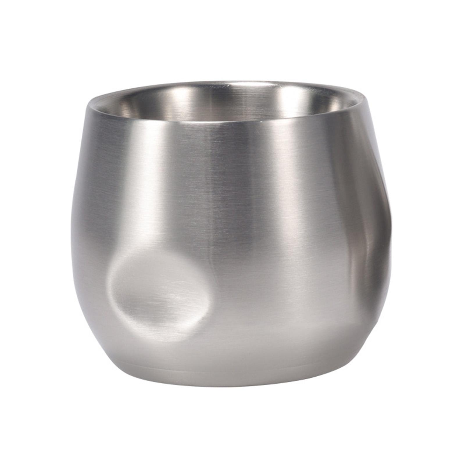 

Кружка для кофе из нержавеющей стали, дорожная, для автомобиля, с двойными стенками, с термоизоляцией, бутылка для воды, подходит для напитков, пива, кофе, молока, воды 150