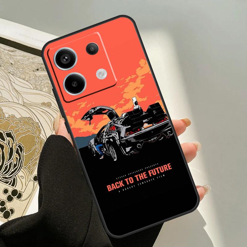 Back To the Future Movie Case For Xiaomi Redmi Note 14 12 11 9 10 13 Pro 9S 10S 11S 12S Redmi 13C 10C 12C 14C Cover