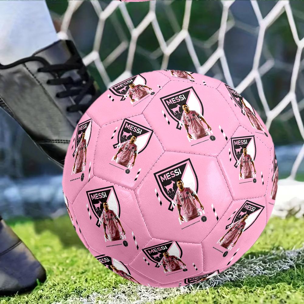 Pallone da Calcio Messi Taglia 5 Calcio Cucito a Macchina Indooroutdoor Universale Calcio Ideale Per Appassionati di Calcio