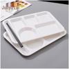 Melamin 6-Fach Cafeteria Tabletts, 20er-Pack