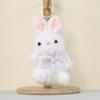 Plush Bunny Keychain Cute Cartoon Rabbit Bag Charm With Pp Cotton Filling For Girls And Kids